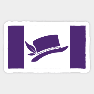 Gord Downie Memorial Flag Sticker